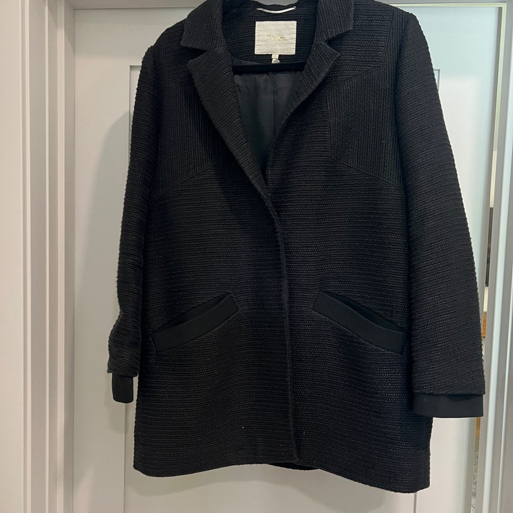 Maje Black Blazer Size 40
